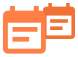 Agenda icon that represents the verification and organization resources